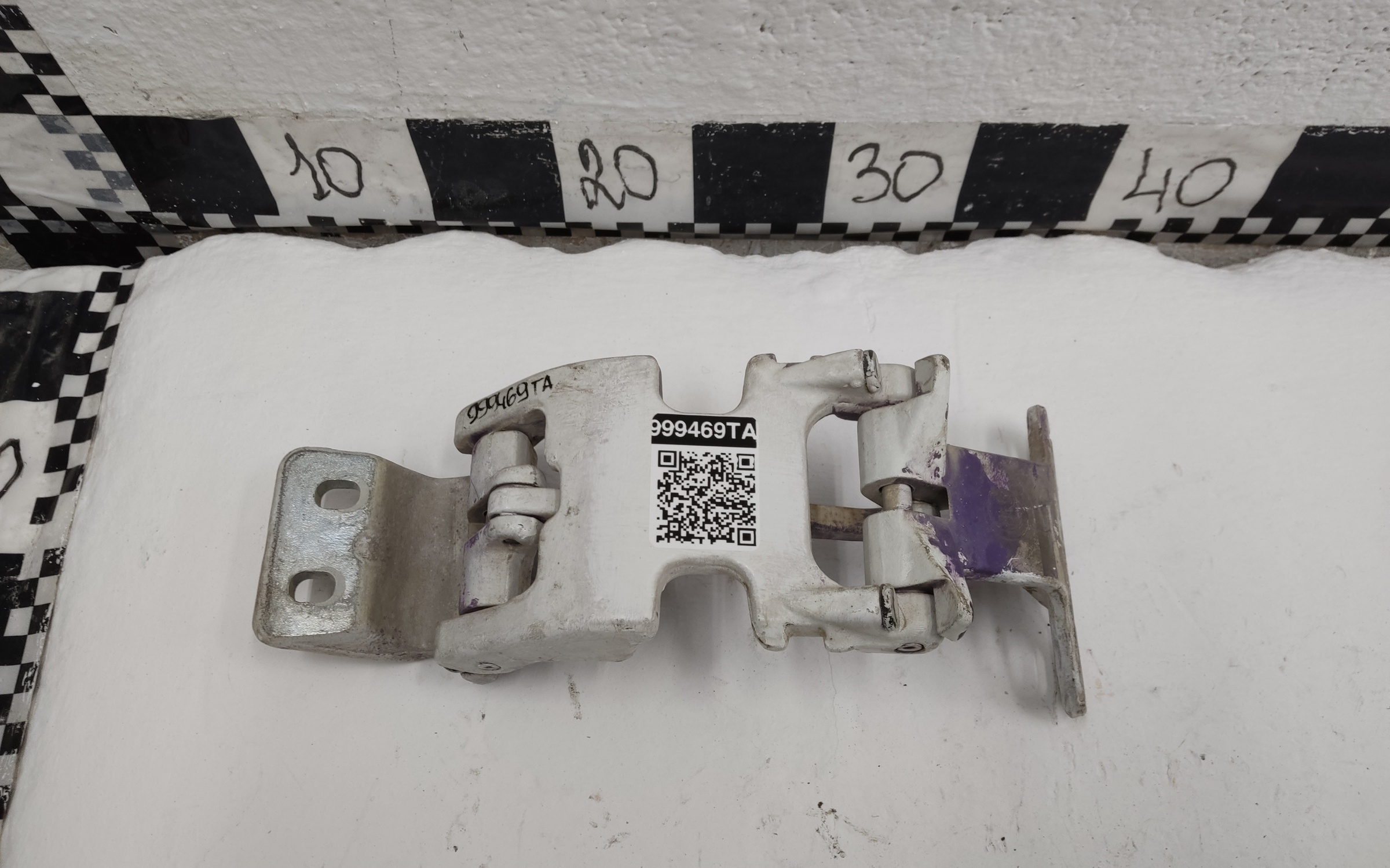 Петля двери задней распашной верхняя Fiat Peugeot 270 градусов