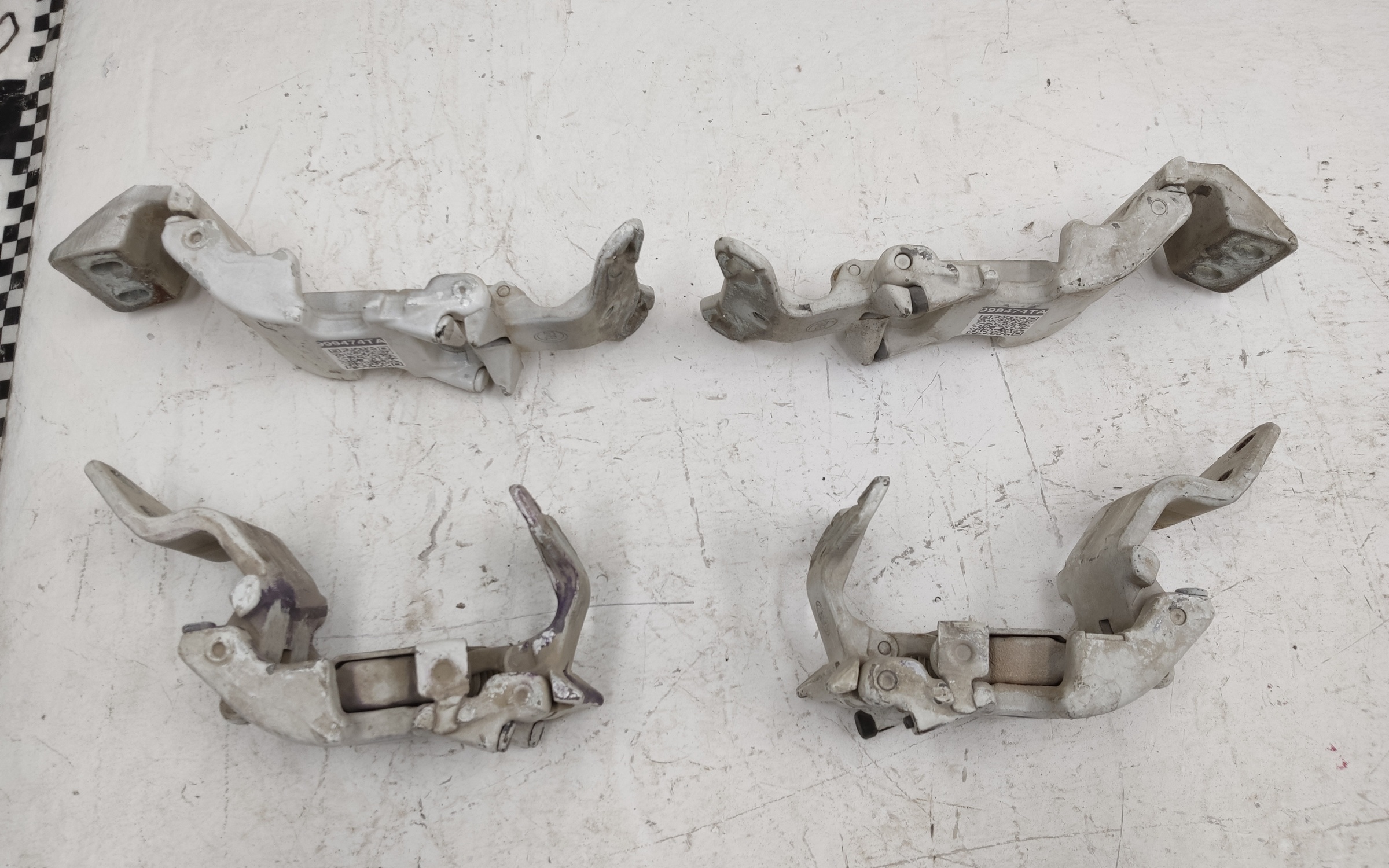 Петли задних дверей Fiat Peugeot 270 градусов