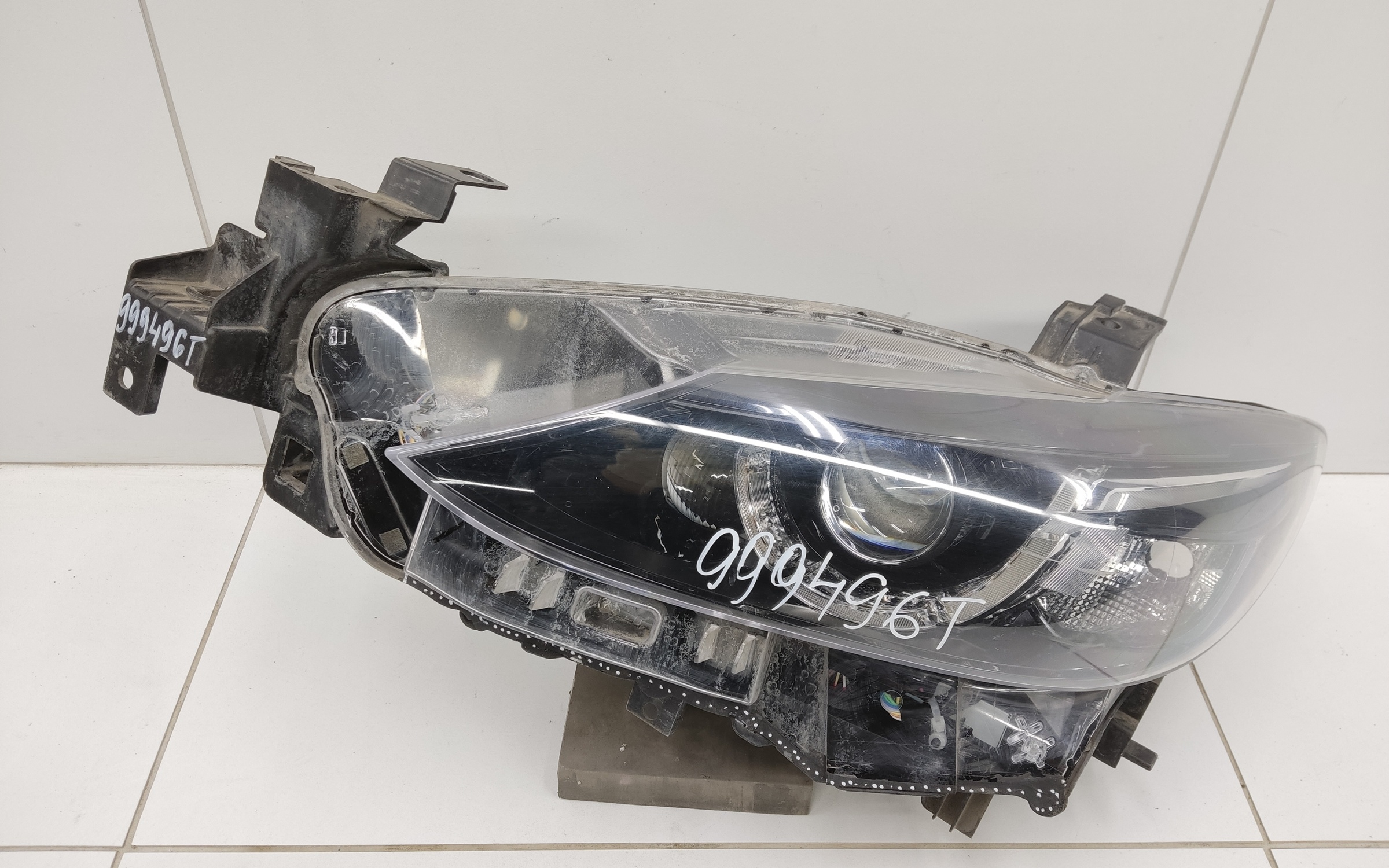 Фара передняя левая Mazda 6 GJ Restail LED 2 линзы адаптив ALH