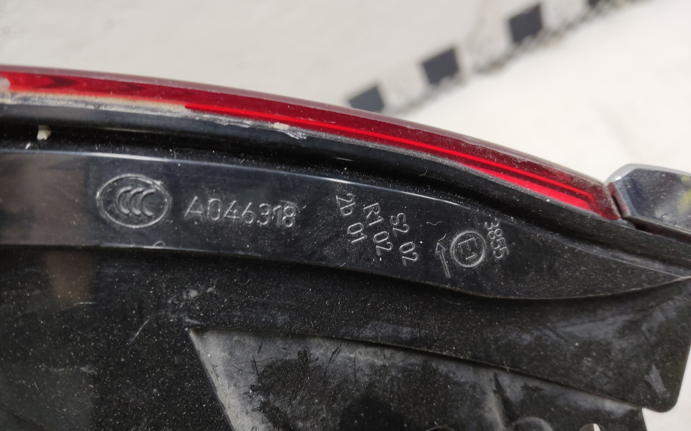 Фонарь задний левый наружный Mercedes-Benz GLC-Klasse C253 Coupe