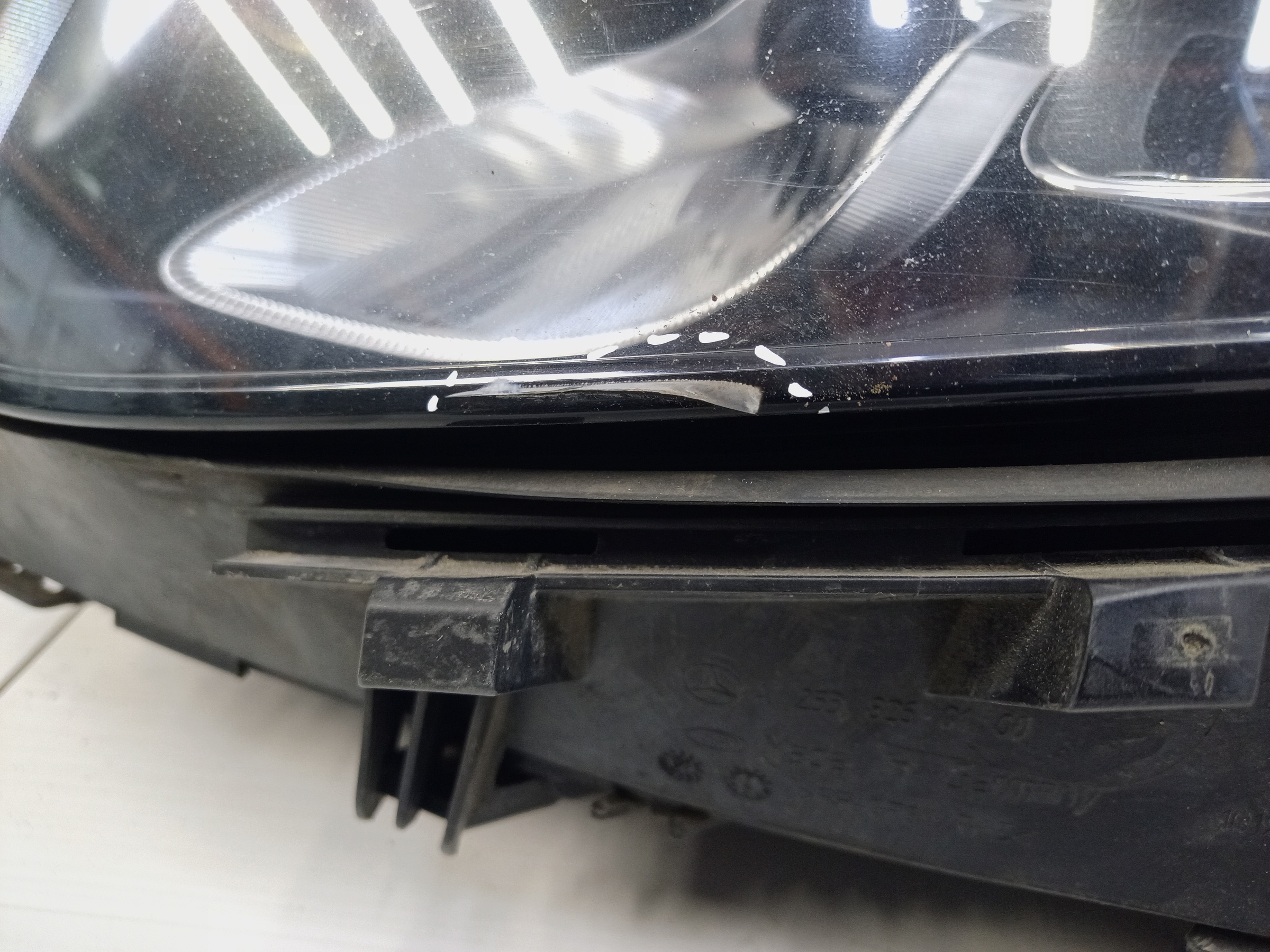 Фара передняя левая Mercedes Benz GLC-klasse X253 LED ДХО