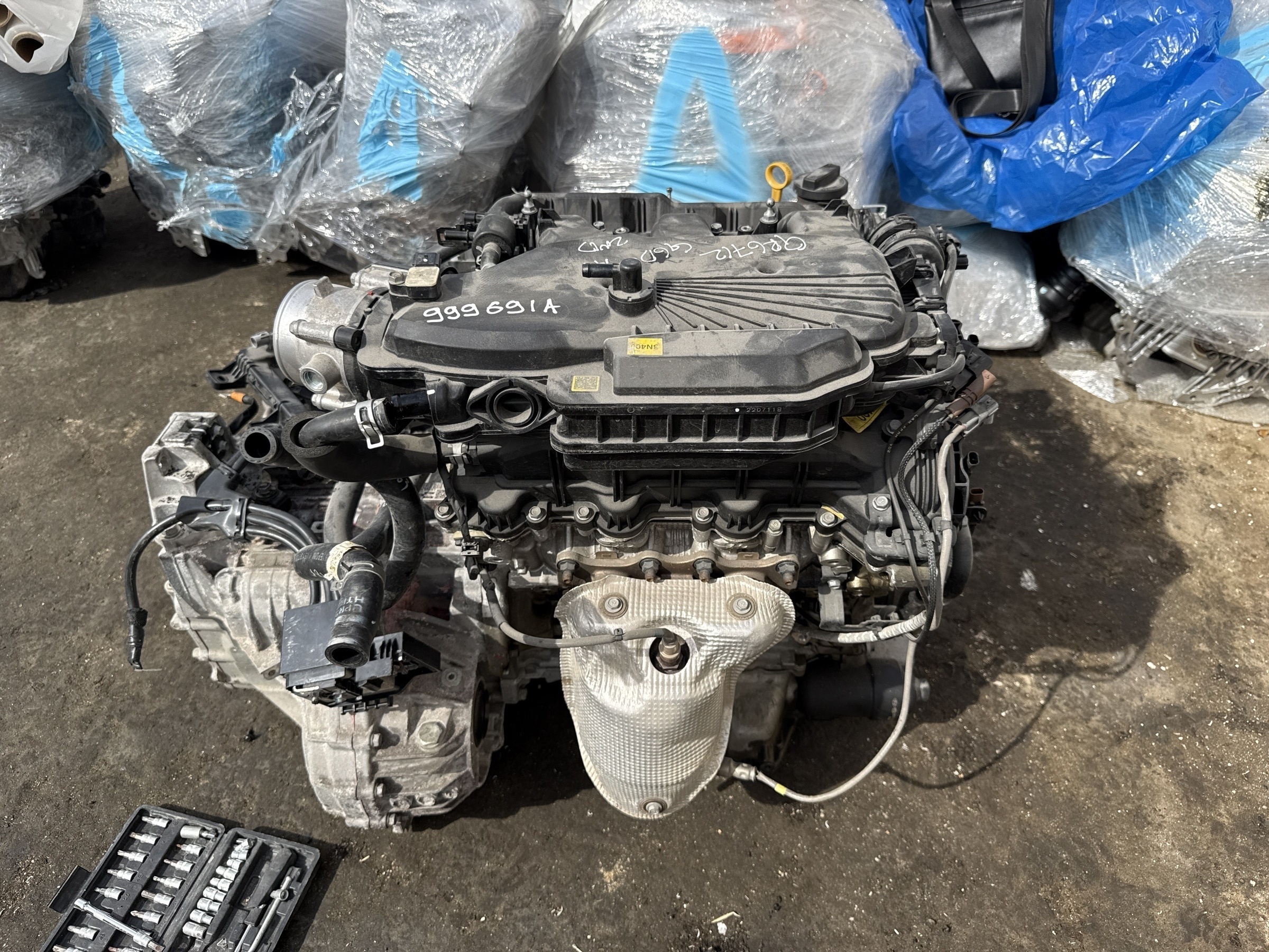 Двигатель G4DU Hyundai / Kia 3.5L