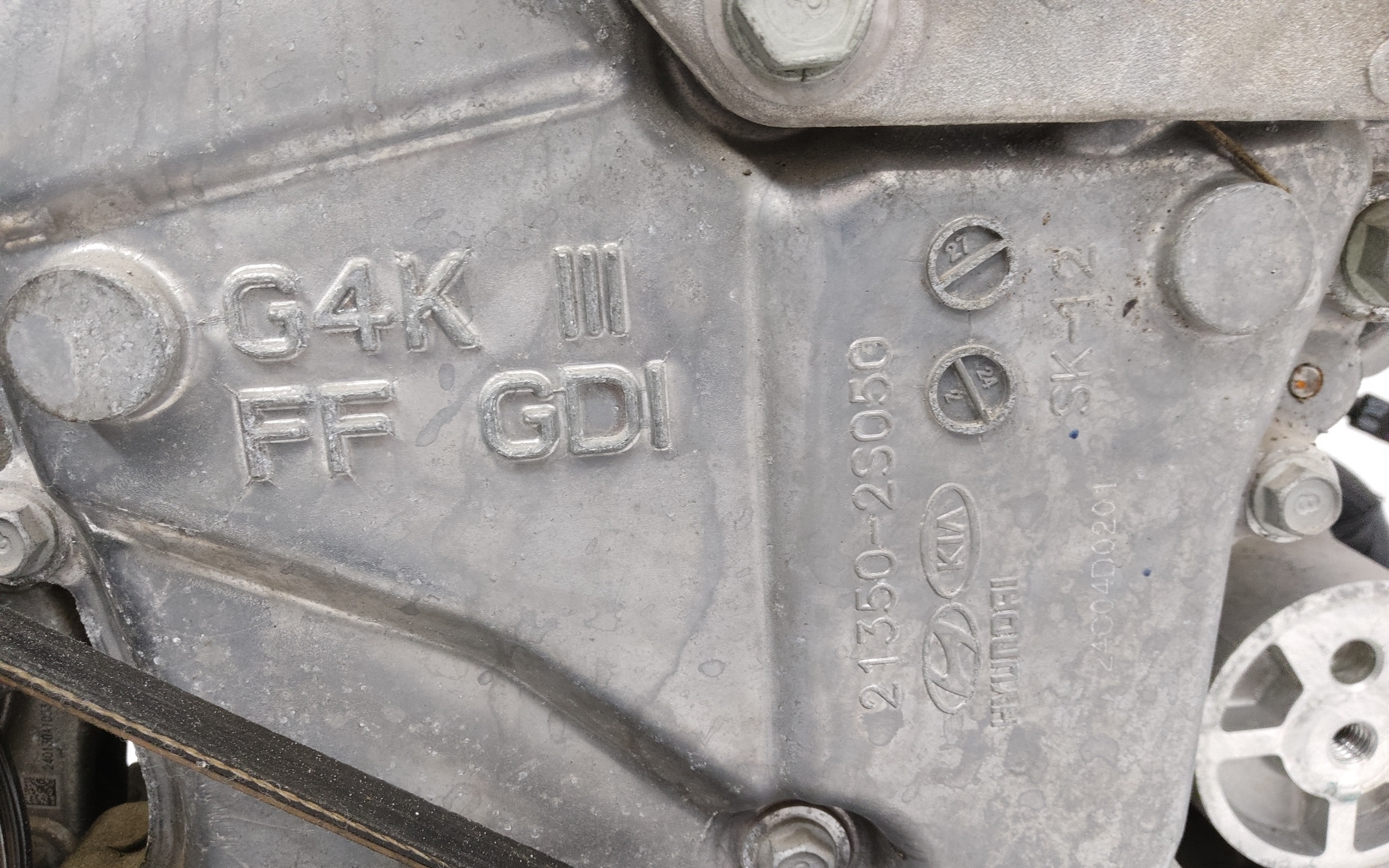 Двигатель G4KP Hyundai / Kia  2.5L турбо