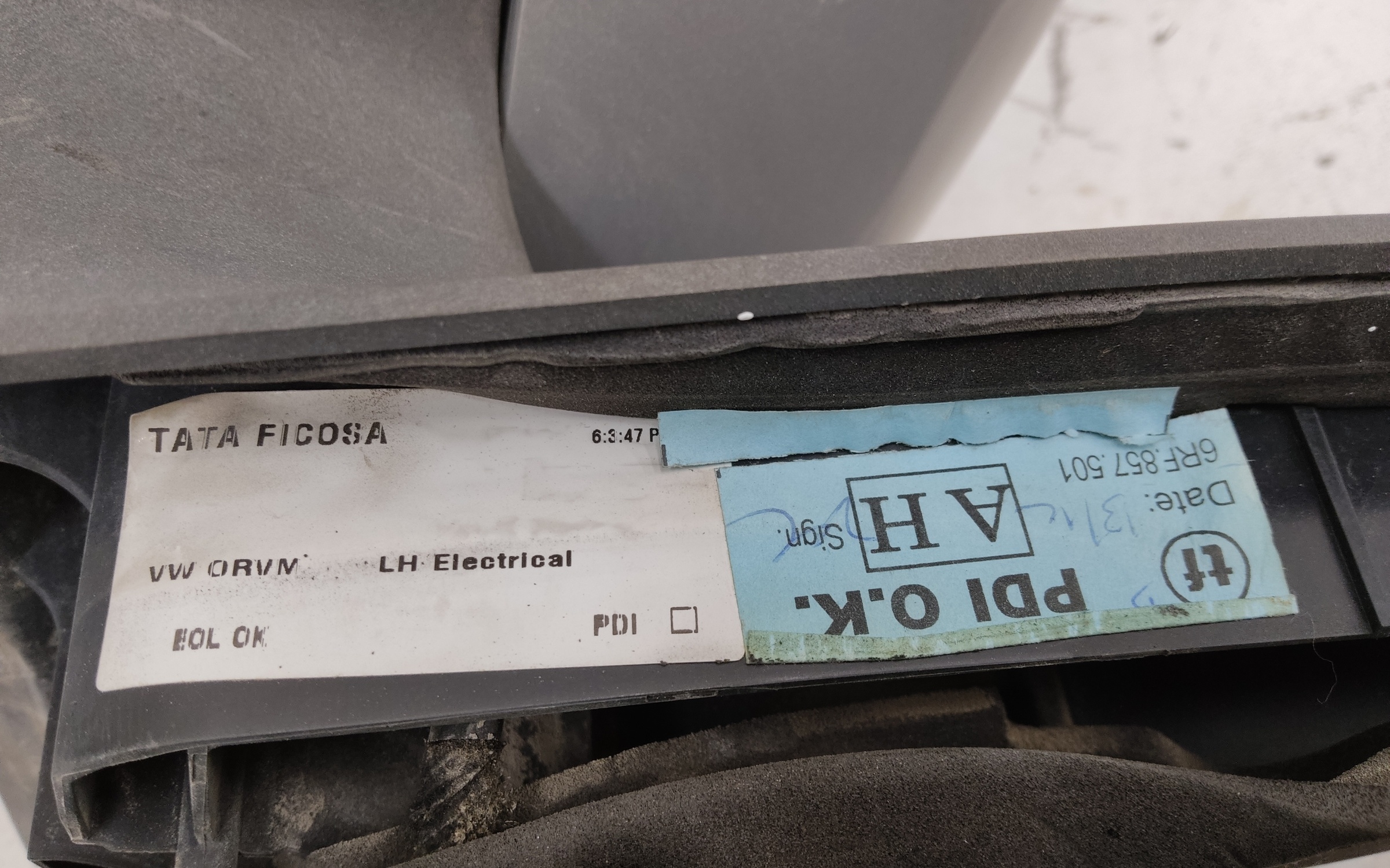 Зеркало левое Volkswagen Polo 5 Sedan 5 контактов