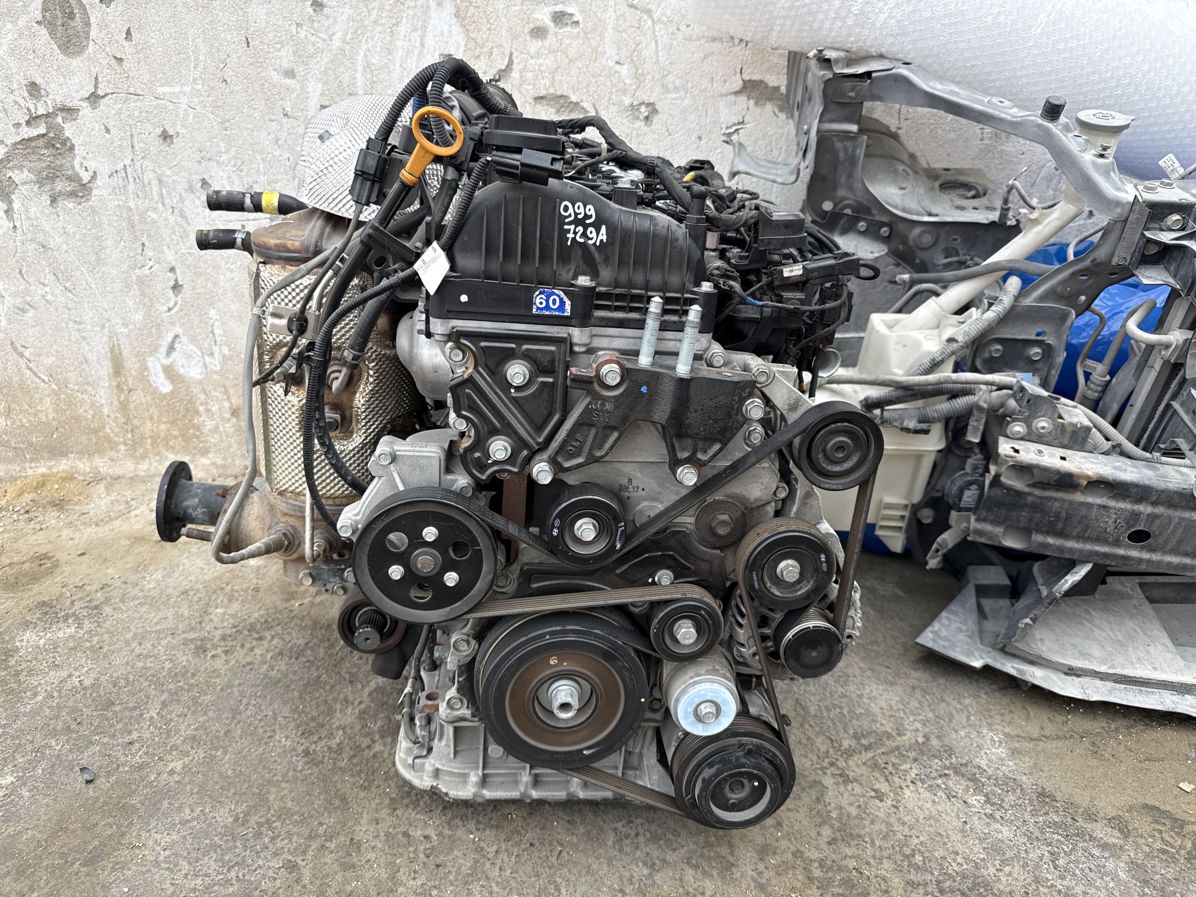 Двигатель Hyundai Santa Fe 4 D4HB 2.2L Дизель Евро 5/6