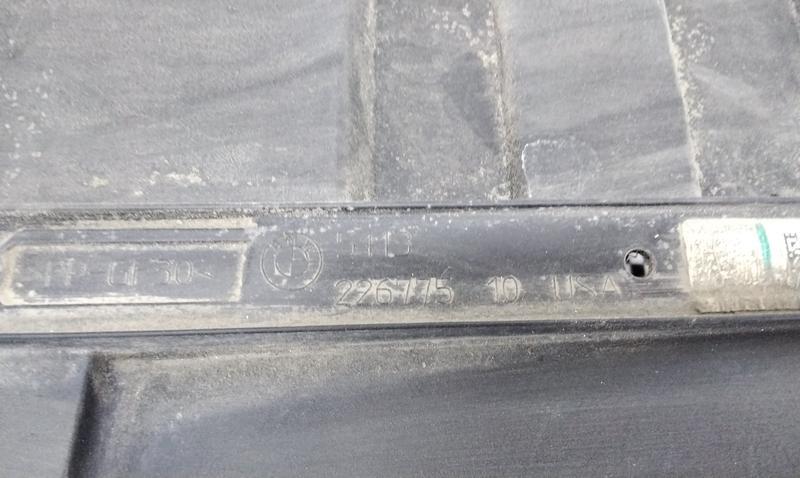 Жалюзи решетки радиатора с хромом BMW X5 G05
