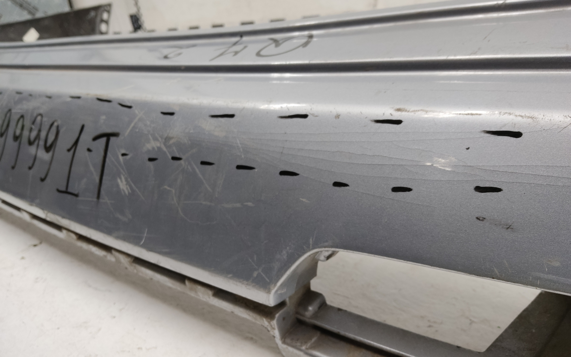 Бампер задний верхняя часть Audi Q7 2