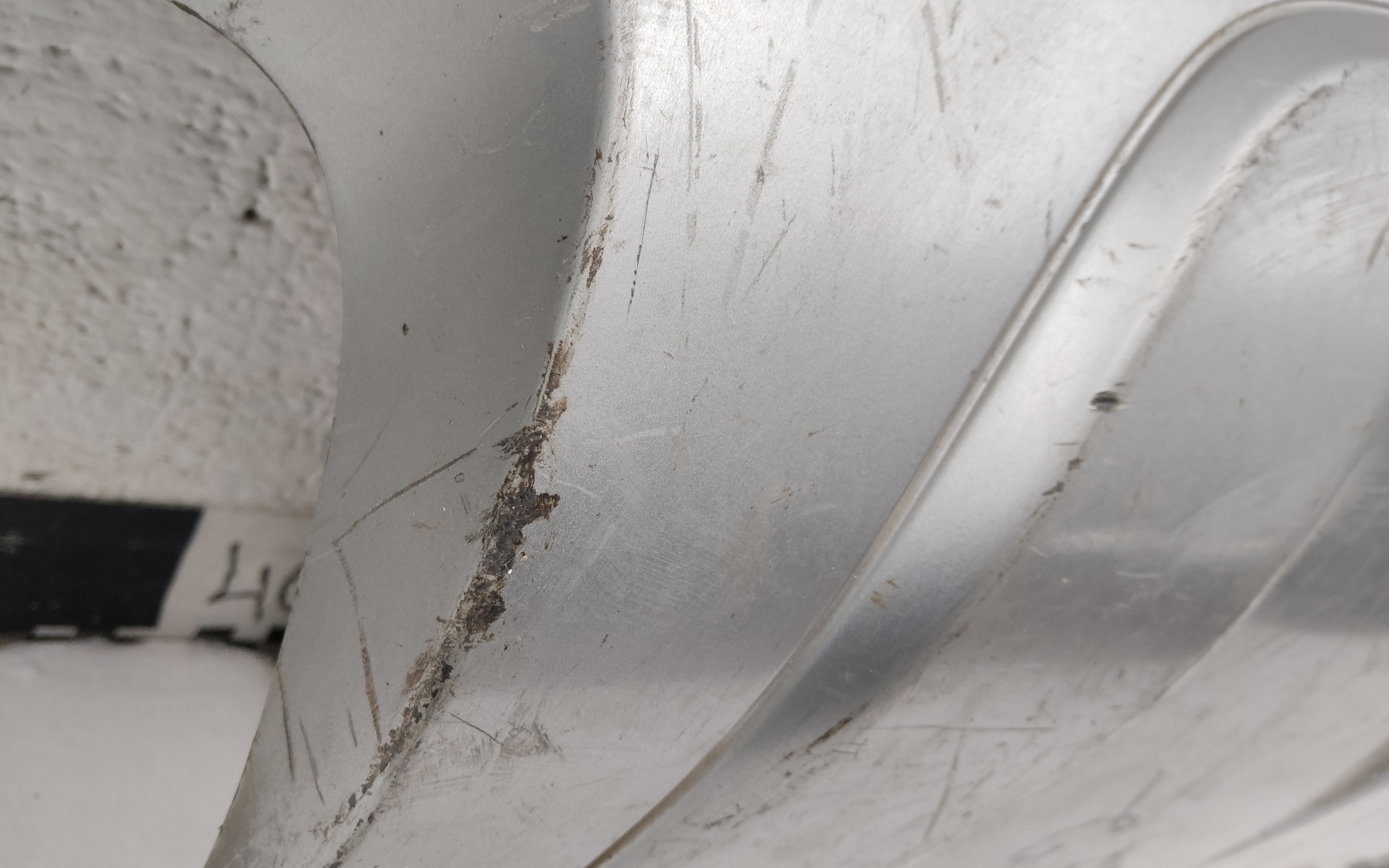 Юбка заднего бампера Audi Q7 2