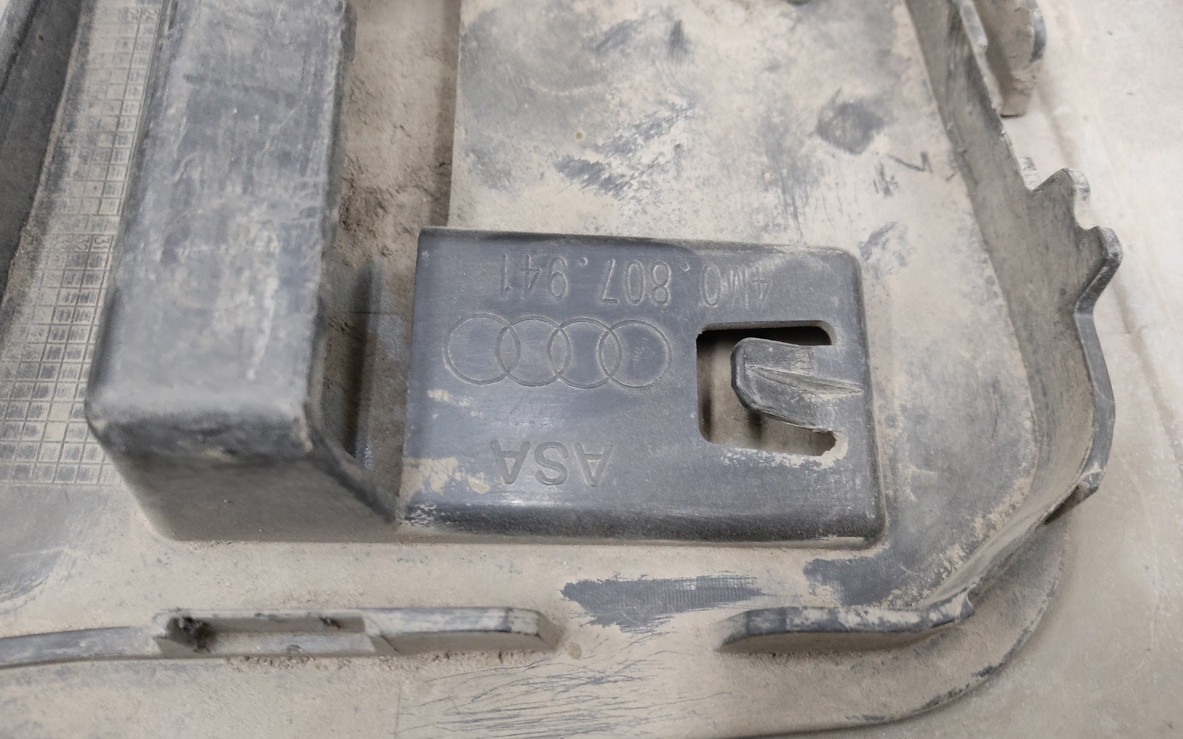 Юбка заднего бампера Audi Q7 2