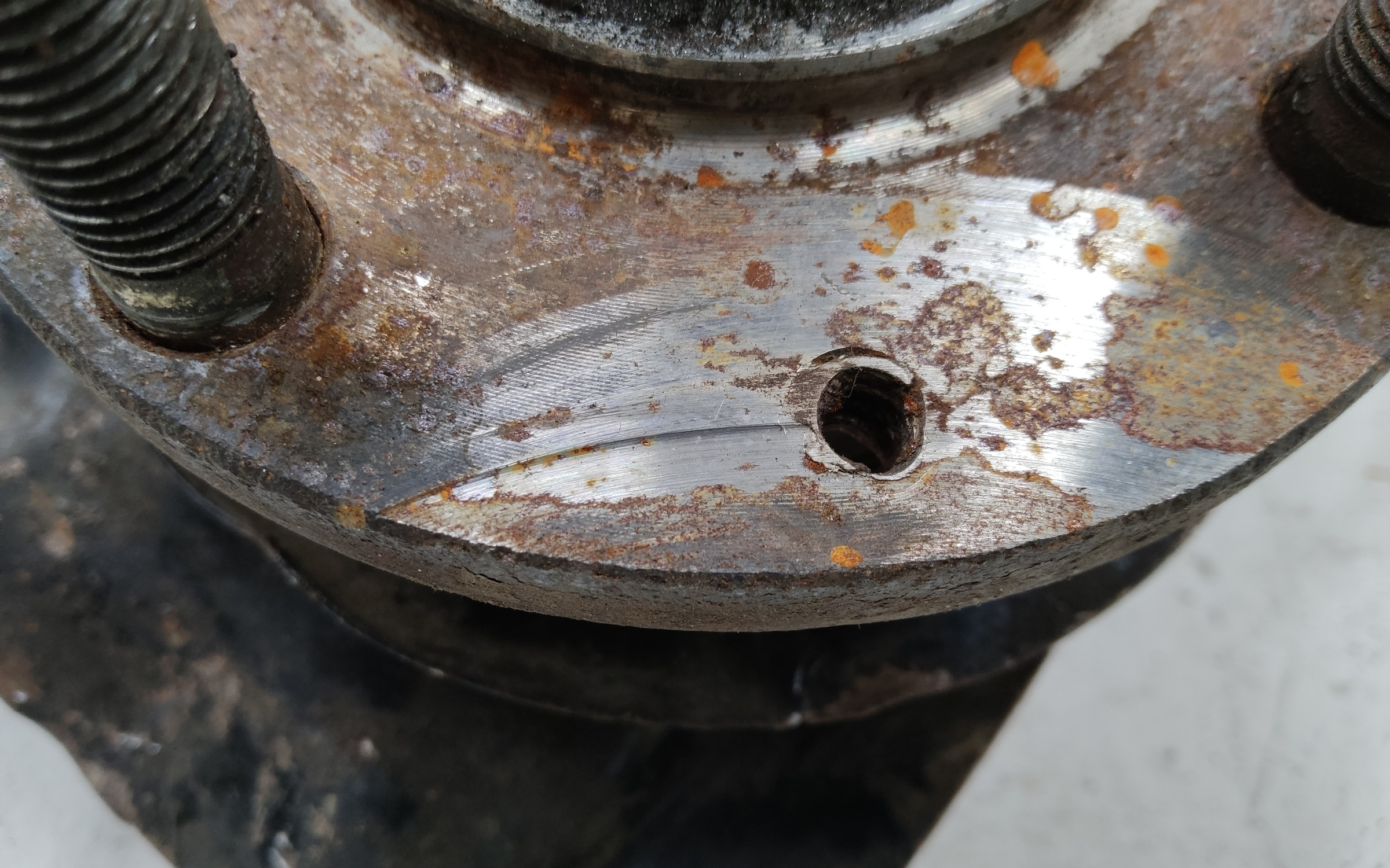 Кулак поворотный передний правый Hyundai Getz