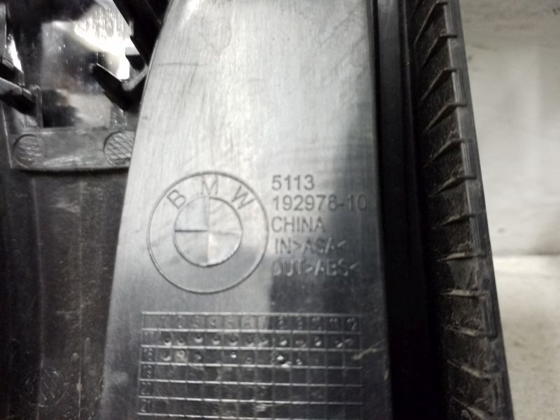 Решётка радиатора BMW 3er G20 хром не под камеру