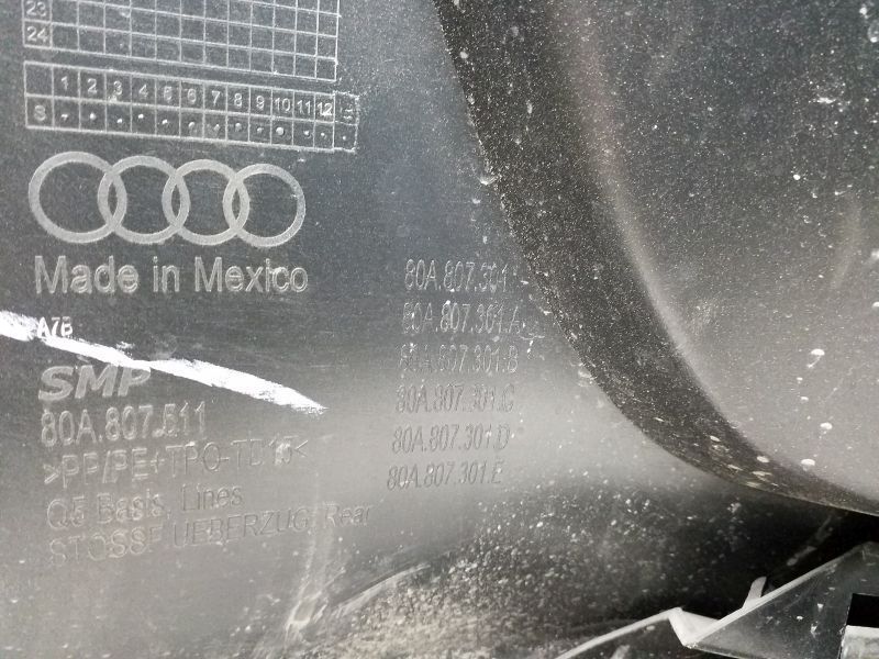 Бампер задний Audi Q5 2