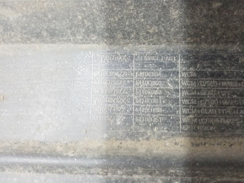 Бампер задний Mitsubishi Outlander 3 Restail 3