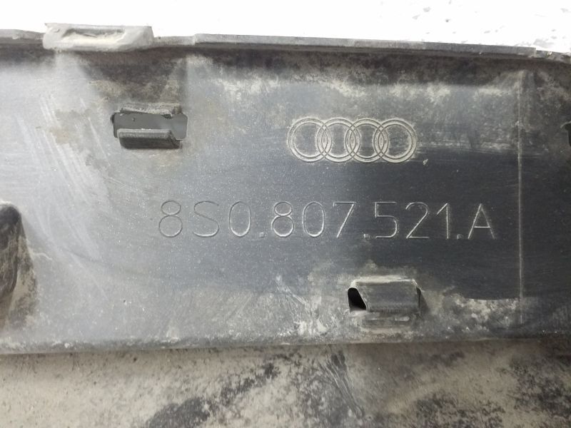 Юбка заднего бампера Audi TT 8S S-Line