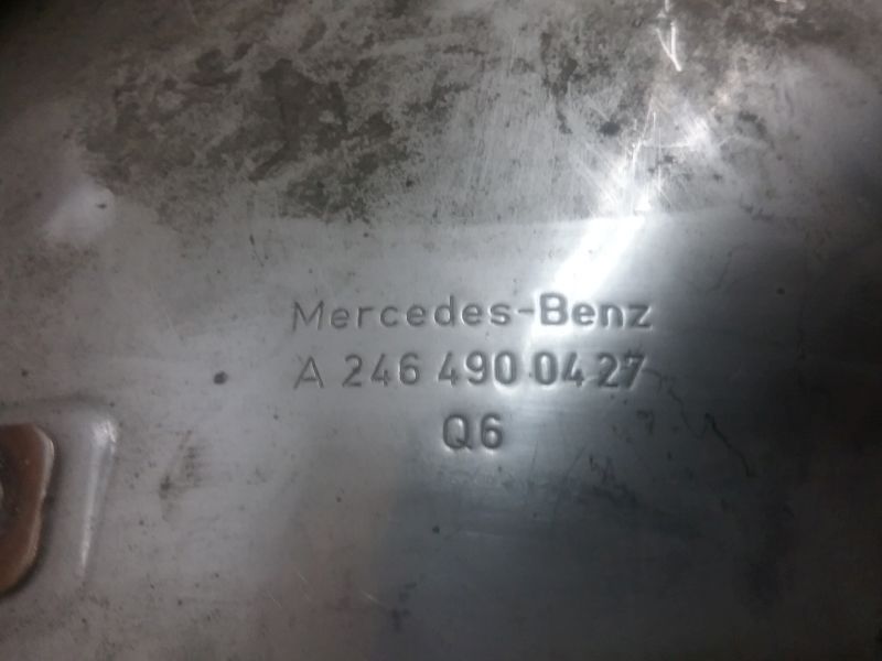 Насадка глушителя правая Mercedes Benz B-klasse W246