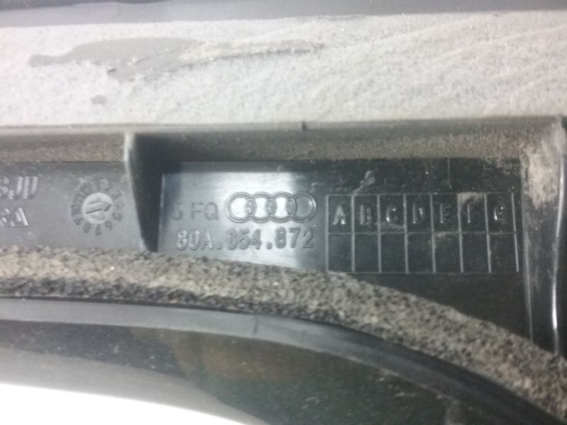 Накладка крышки багажника правая Audi Q5 2