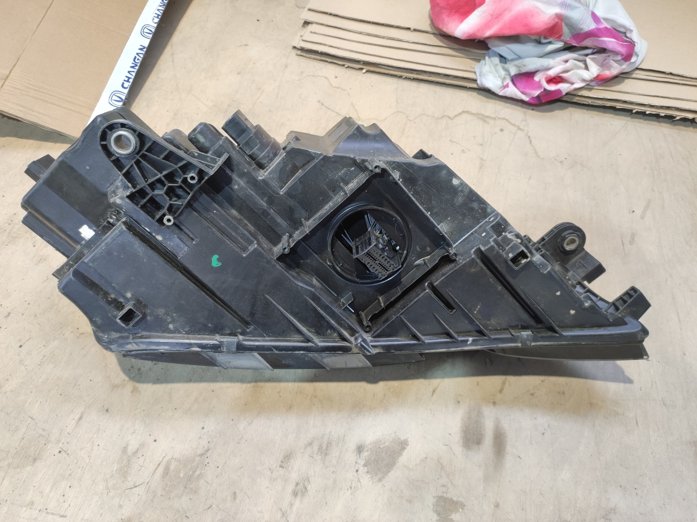 Фара передняя левая Skoda Octavia A7 Restail LED