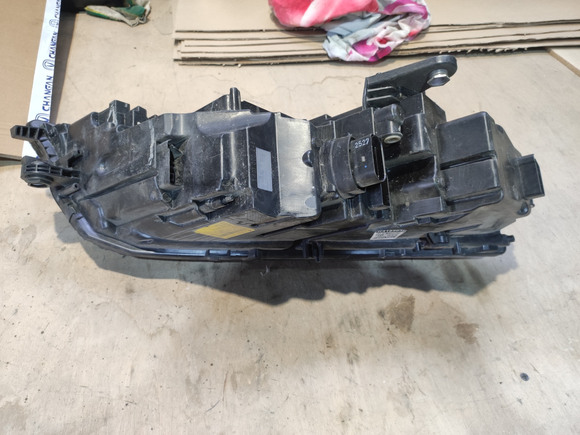 Фара передняя левая Skoda Octavia A7 Restail LED