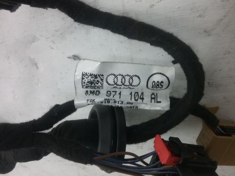 Проводка заднего бампера под парктроник Audi Q7 2