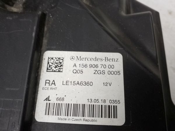 Фара передняя правая Mercedes-Benz GLA-Klasse X156 Restail