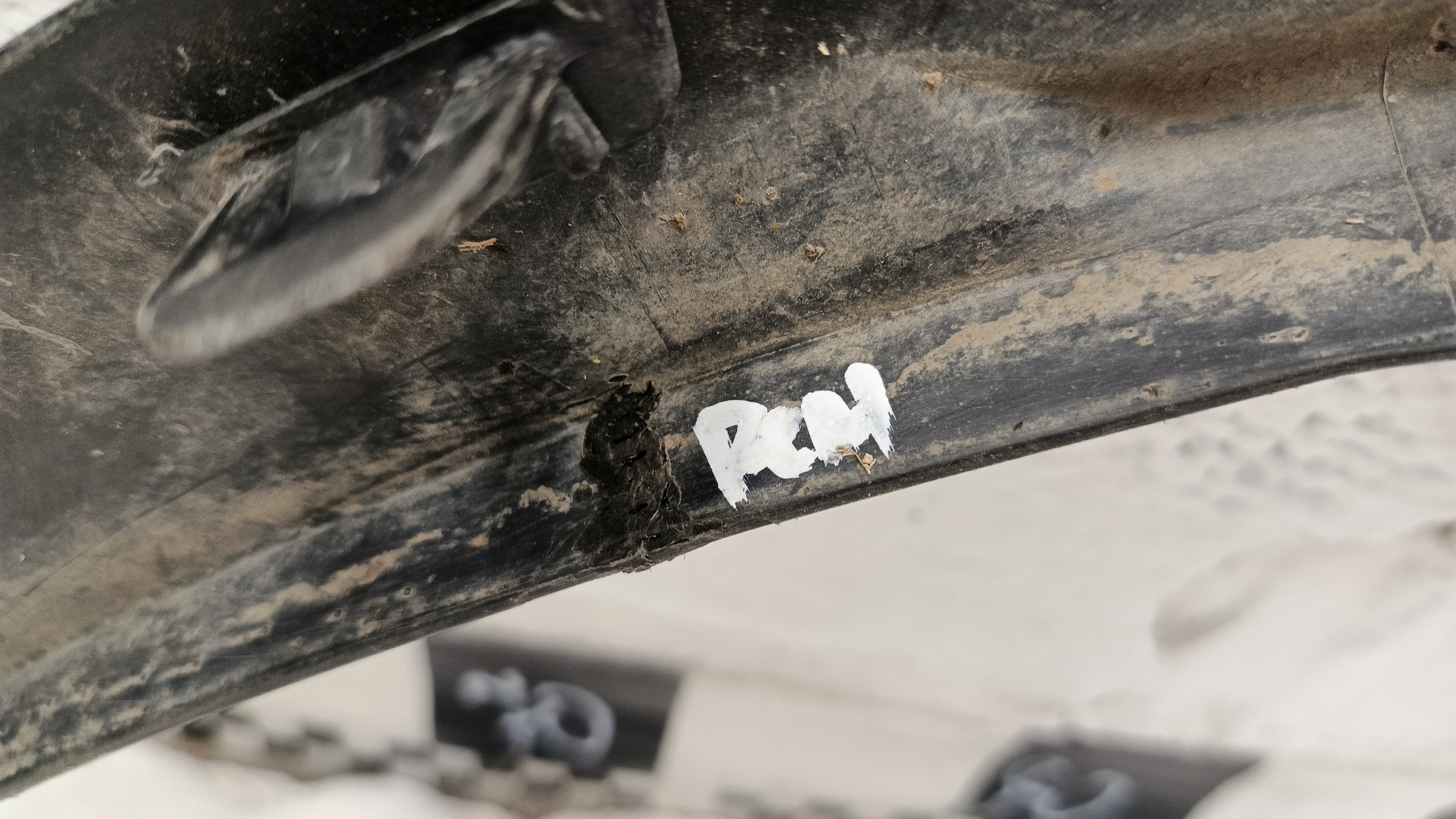 Накладка крыла заднего левого Lexus RX 4