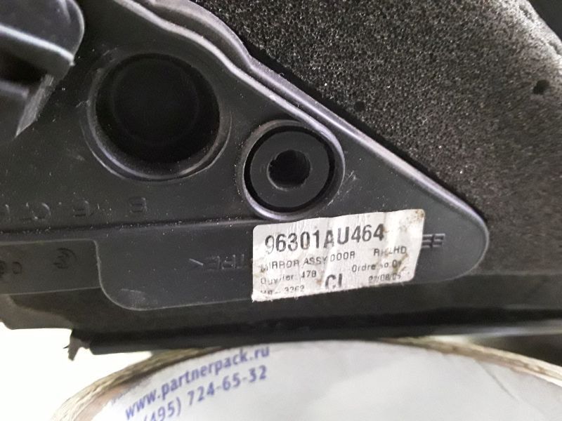 Зеркало заднего вида наружнее правое Nissan Primera 3 5 контактов