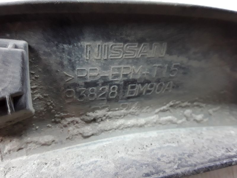 Накладка крыла заднего правого Nissan Qashqai 2