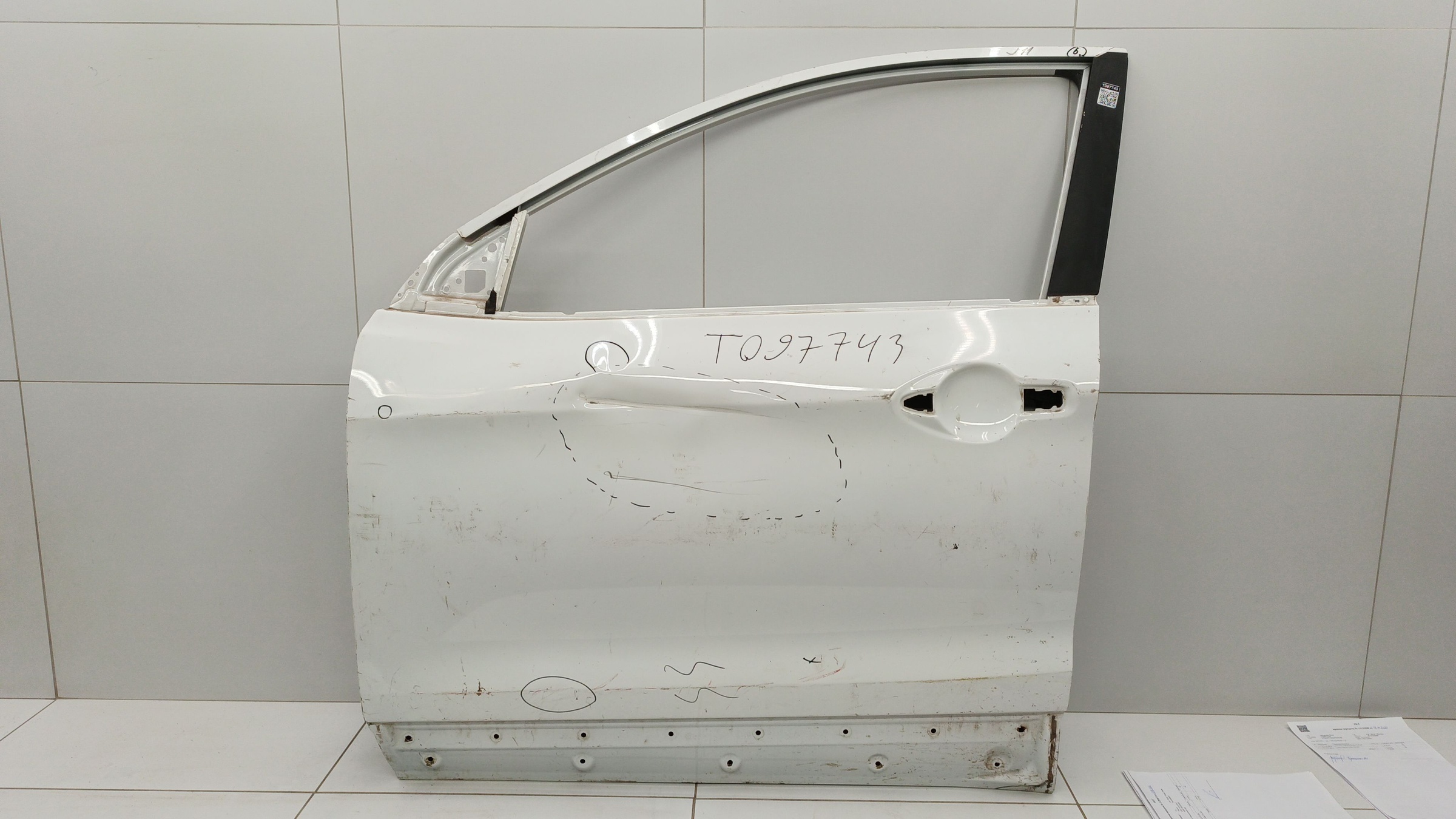 Дверь передняя левая Nissan Qashqai 2