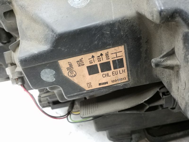 Фара передняя левая Nissan Qashqai 2 галоген ДХО
