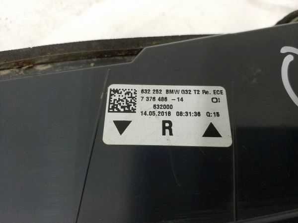 Фонарь задний правый внутренний BMW 6er G32 LED