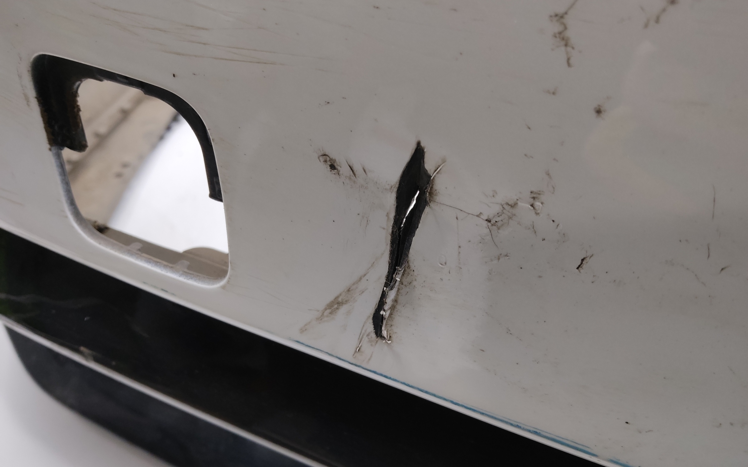 Бампер задний Kia Stinger