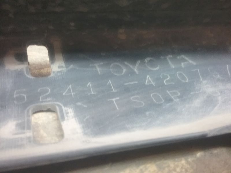 Юбка переднего бампера Toyota RAV4  CA40 Restail