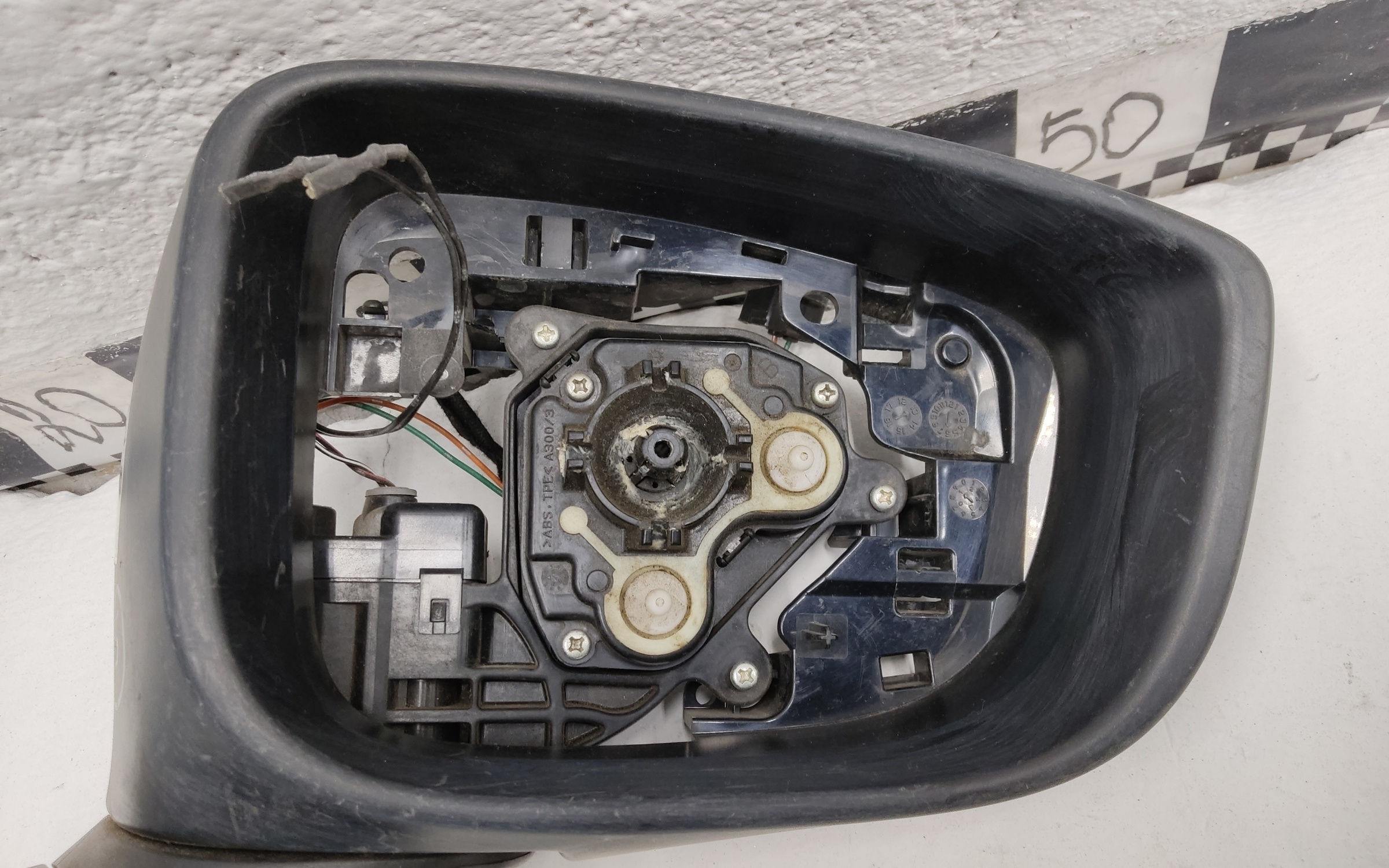 Зеркало заднего вида наружное правое Mazda 3 BM 8 контактов