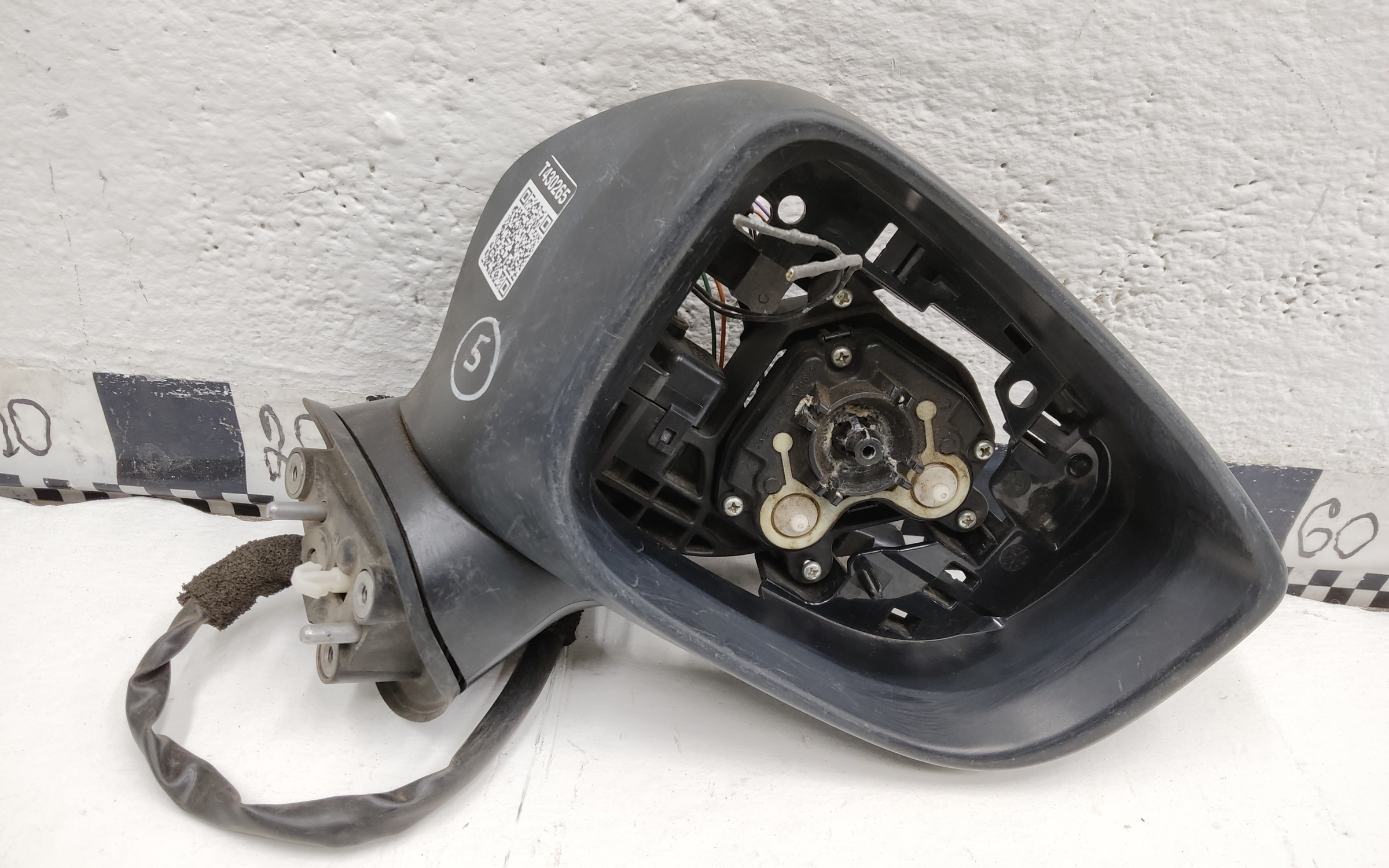 Зеркало заднего вида наружное правое Mazda 3 BM 8 контактов