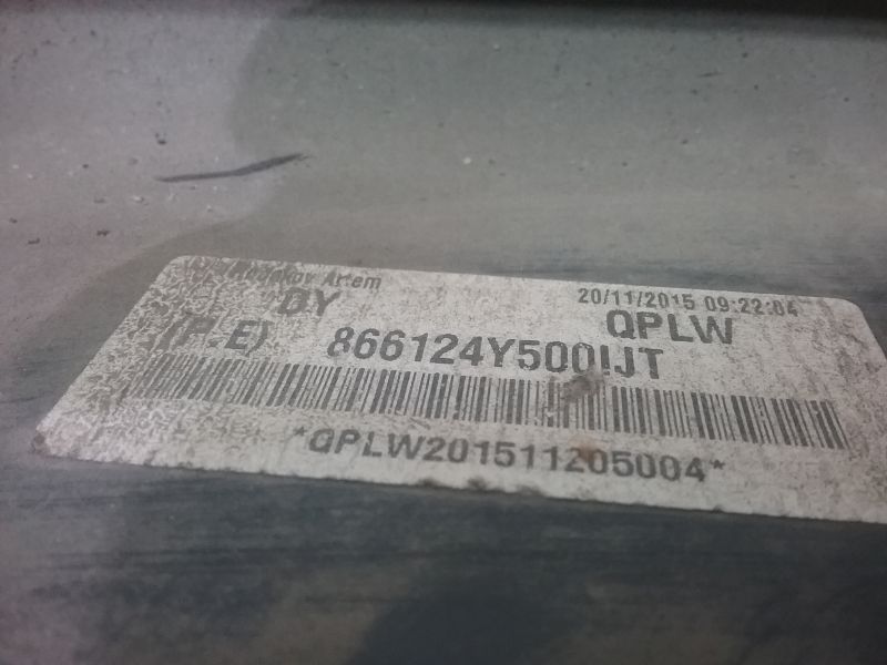 Юбка заднего бампера Kia Rio 3 Restail Sedan