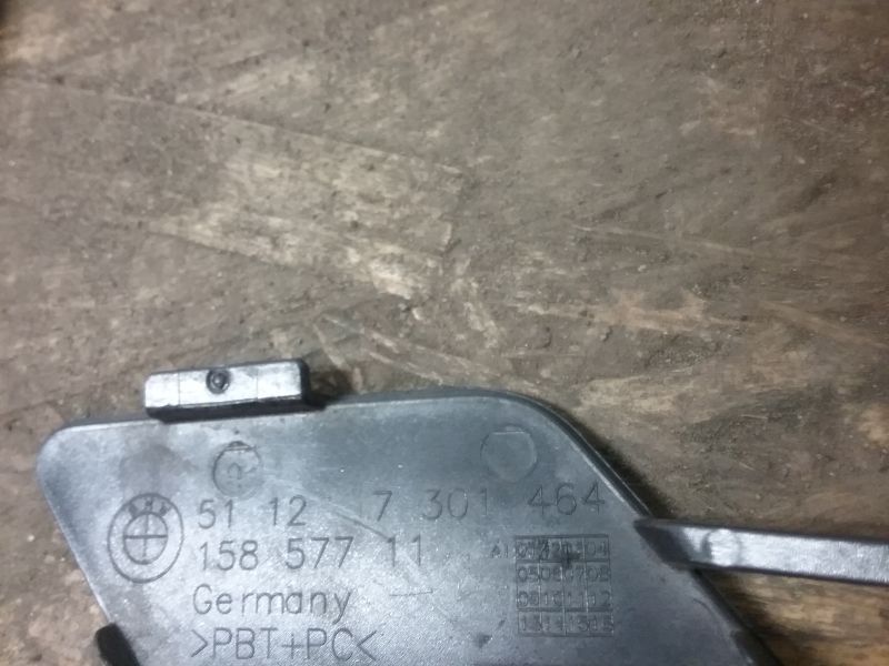 Заглушка буксировочного крюка заднего бампера BMW 3er F30