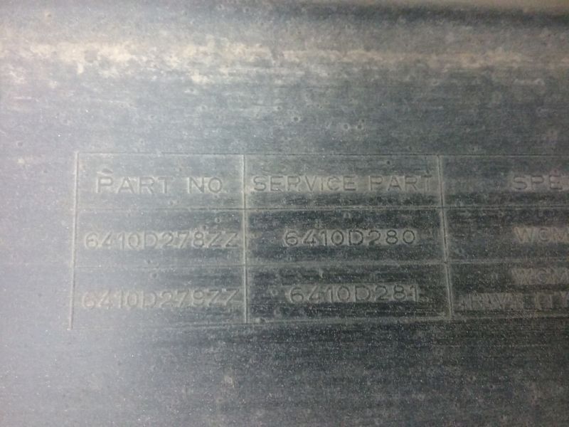 Бампер задний Mitsubishi Outlander 3 Restail 2